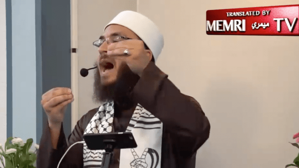 California imam caught on video allegedly encouraging American Muslims to annihilate Jews